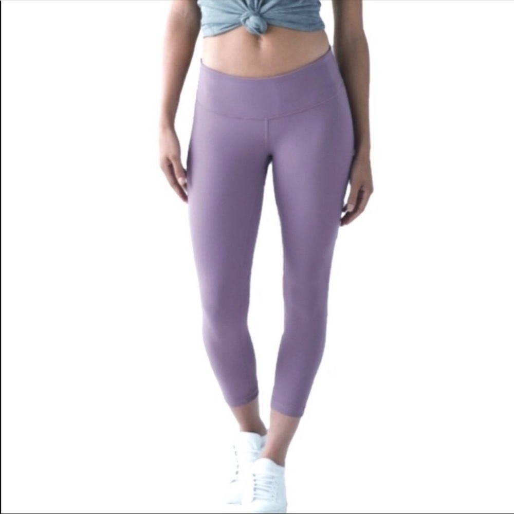 Lululemon Wunder Under Crop leggings